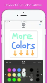 sticky fingers: draw your own imessage stickers iphone screenshot 3