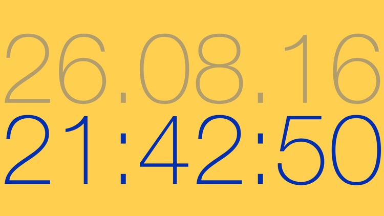 Simply Clock - The biggest clock on Store