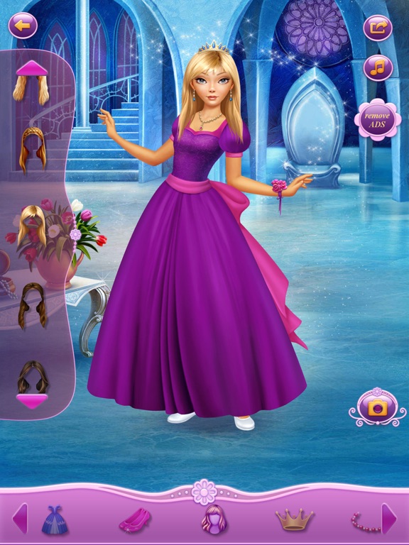Screenshot #6 pour Dress Up Princess Snow White