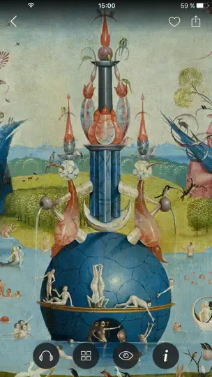 Captura de pantalla de SC El Prado Obras Maestras en iPhone 2