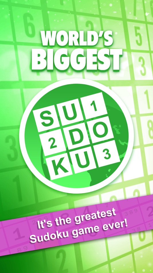 #5. Sudoku : World's Biggest Number Logic Puzzle (iOS) 来自: AppyNation Ltd.