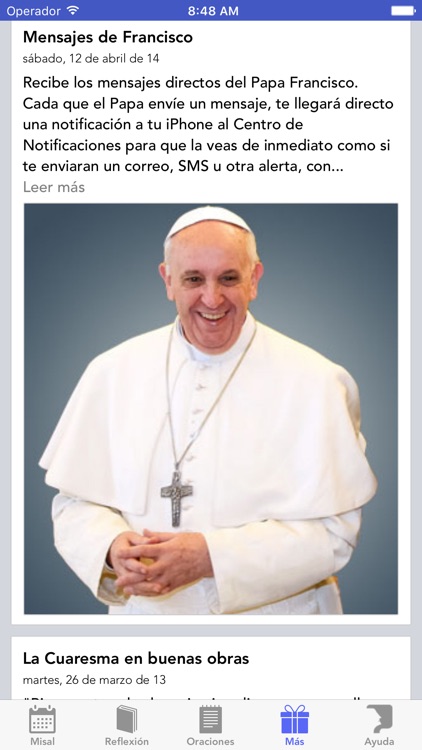 Misal de Estados Unidos, USA, en Español screenshot-0