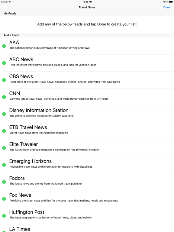 Travel News - Trends, Hot Spots, Tips, and More! iPad screenshot 5 - Travel app