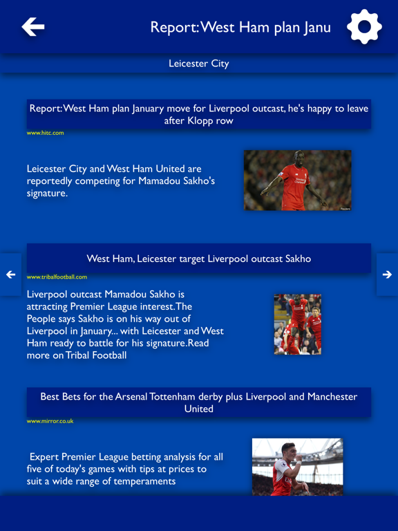 Screenshot #5 pour All The News - Leicester City Edition