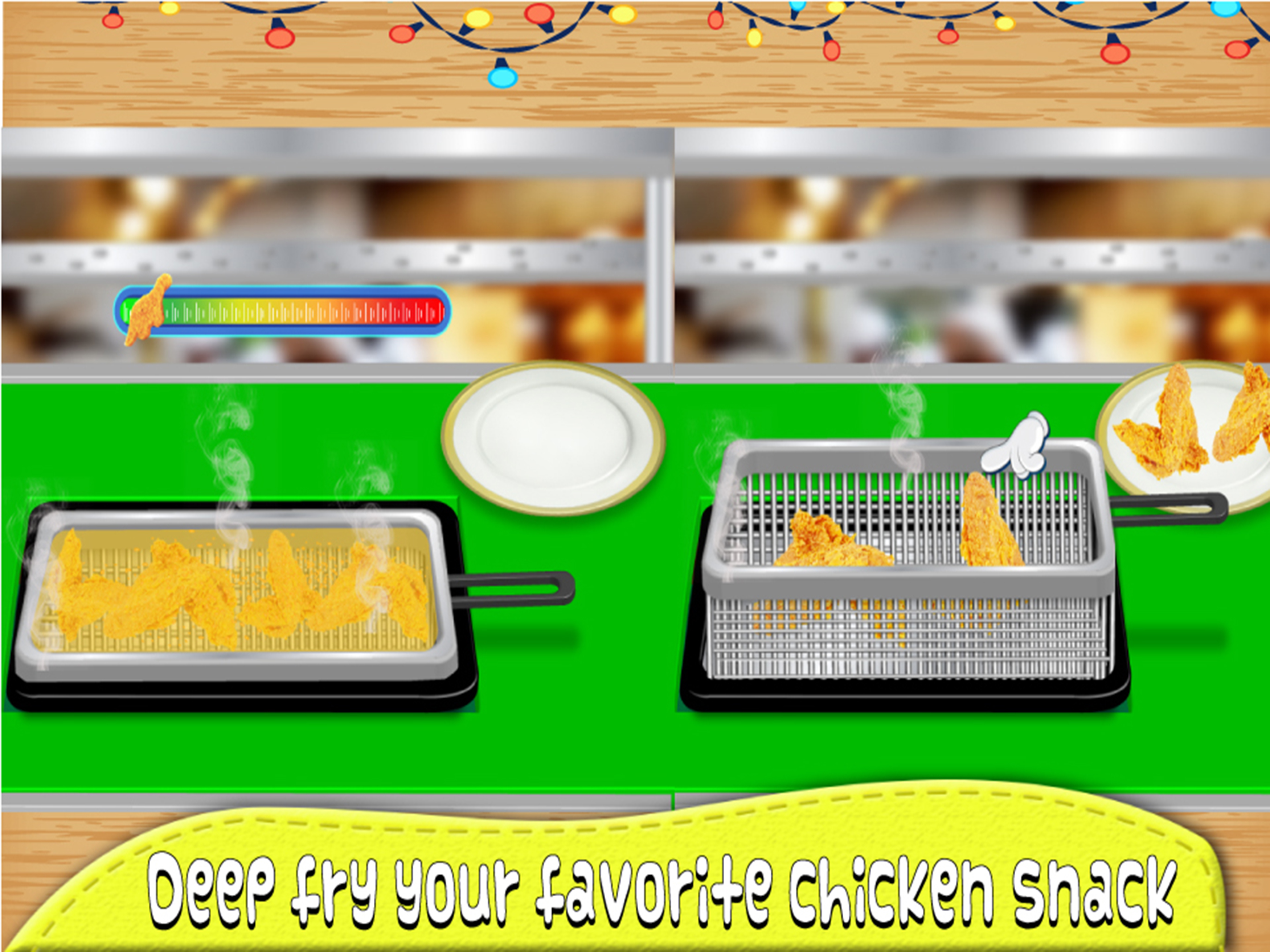 Chicken Deep Fry Maker Cook - A Fast Food Madness