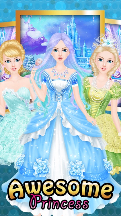 Princess Salon Awesome Party Pro : Spa Makeover Dress Up
