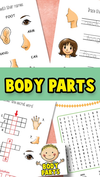 Learn Human Body Parts For Babies