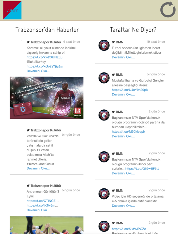 Screenshot #5 pour Sosyal Medya'da Trabzonspor - Transferler,Haberler