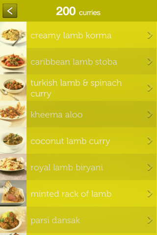 200 Curries from Hamlyn screenshot 2