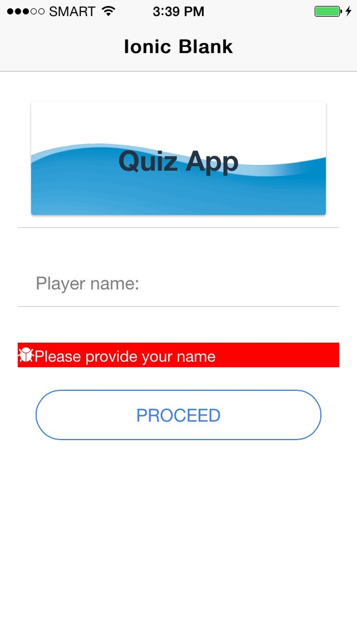 English Quiz App