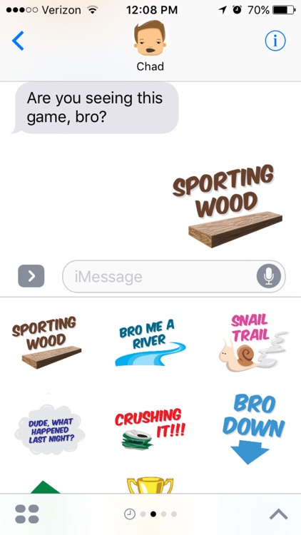 Bromoji Super-Bro: Sports, Jokes, Funny One Liners