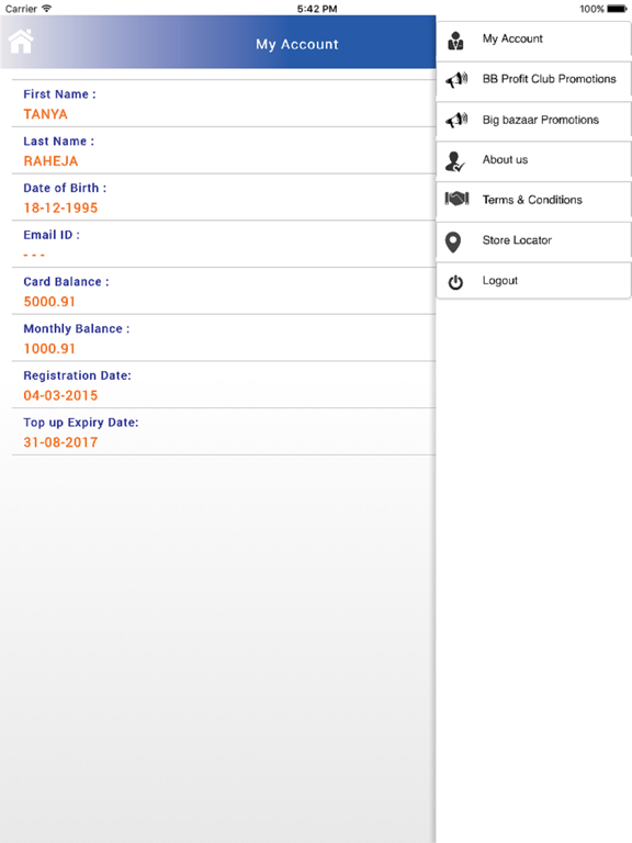 Screenshot #5 pour Big Bazaar Profit Club