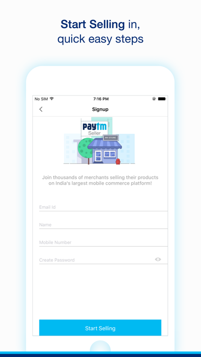 Screenshot #1 pour Paytm Mall Seller