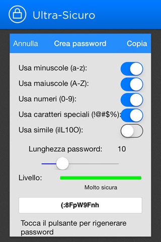 mSecure Password Manager screenshot 2