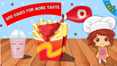 Screenshot #2 pour French Fries Shop-Make cook & eat with you best friends-Super Fun Learning in school