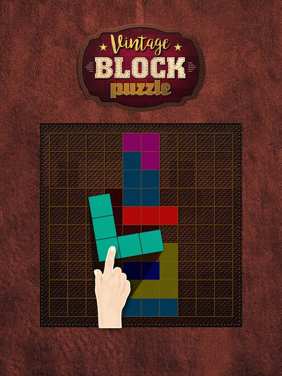 Screenshot #4 pour Vintage Block Puzzle Game