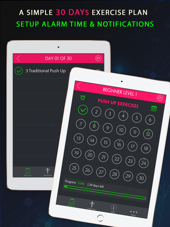 30 Day Squat Fitness Challenges ~ Daily Workout iPad screenshot 4 - Health & Fitness app