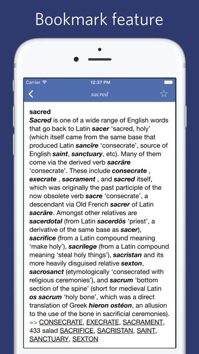 Word Origin Dictionary - a dictionary of etymologyのおすすめ画像4