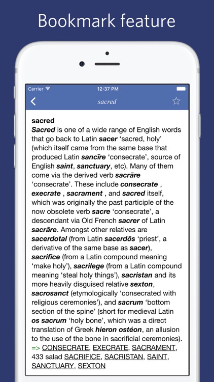 Word Origin Dictionary - a dictionary of etymology screenshot-3