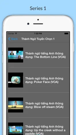 Game screenshot Thanh Ngu Tieng Anh My Thong Dung American Idioms apk