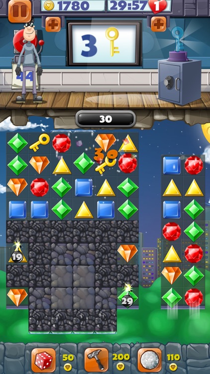 Jewel Blast Thief Quest Adventure – Match 3 Puzzle screenshot-1