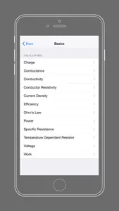 Electrical Engineering Calculator screenshot #4 for iPhone