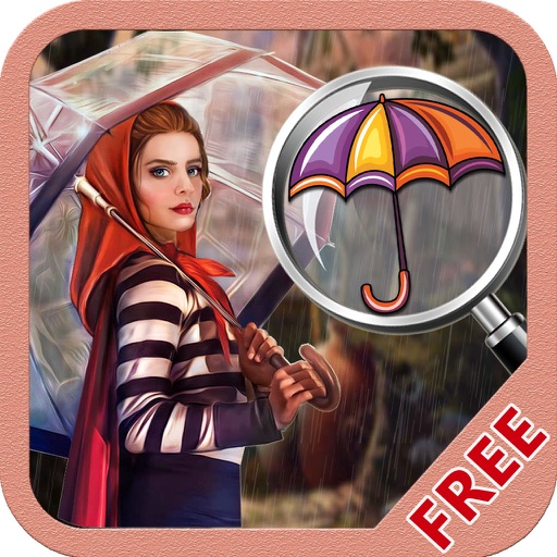 Free Hidden Objects : Happy Rain Hidden Object icon