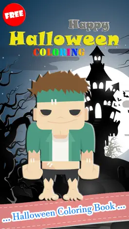 Game screenshot Happy Halloween Trick Or Treat Coloring Book Games mod apk