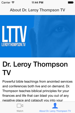 Dr. Leroy Thompson TV screenshot 3