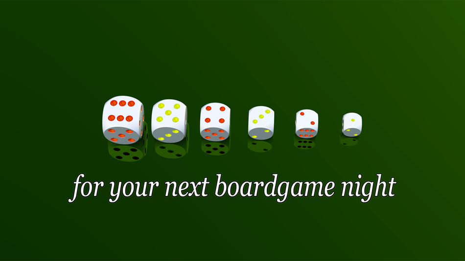 #5. Dice 3D - physics engine powered dice for the next game night (iOS) 由: Frank Meyer