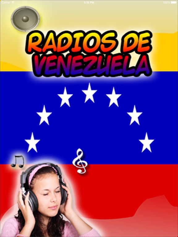 Radios de Venezuela en Vivo Gratis iPad screenshot 1 - Music app