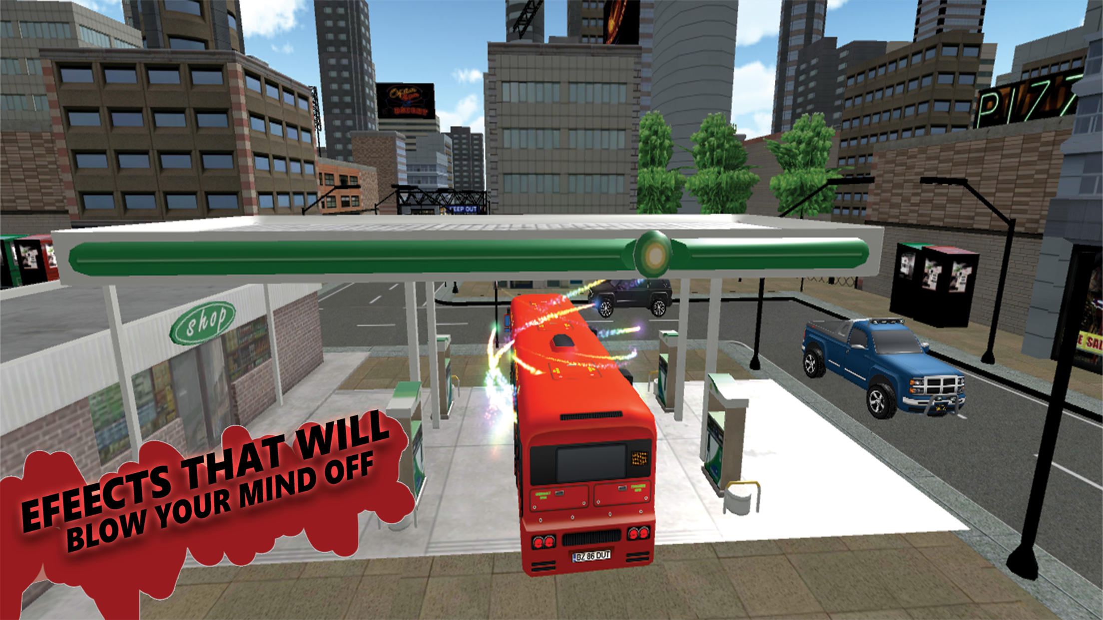 City Bus Driver Game : Passenger Bus City Driving Simulator 3D 2016 screenshot 3