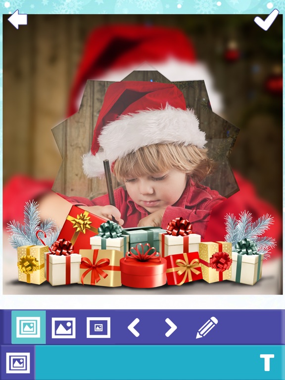 Christmas PIP Effect – Picture in Picture Editor iPad screenshot