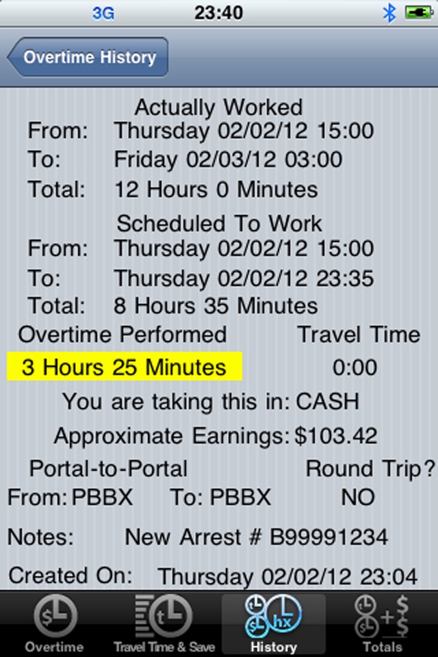 JobTime Pro screenshot 4