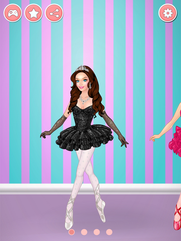 Screenshot #4 pour Ballerine Jeu D'habillage - Jeux De Mode De Ballet