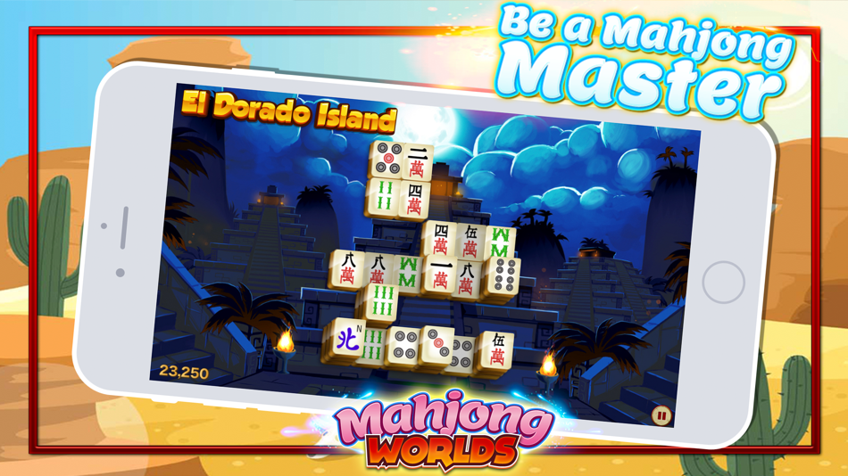 #1. Mahjong Worlds - Tiles Puzzle (iOS) 由: Bytewaves Inc
