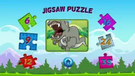 Game screenshot Jigsaw Puzzle Dinosaur Magic Board Fun for Kids mod apk