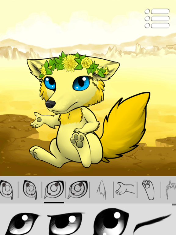 Avatar Maker: Wolves iPad screenshot 5 - Entertainment app