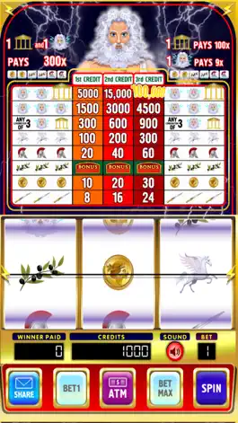 Game screenshot Zeus Epic Myth Slots - Free Play Slot Machine apk