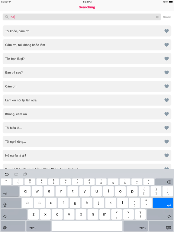 Screenshot #6 pour Tiếng Pháp Giao Tiếp Cho Người Việt