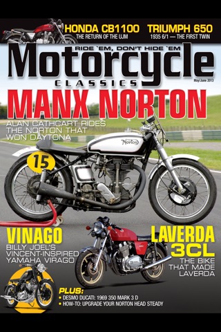 Motorcycle Classics Magazine screenshot 4