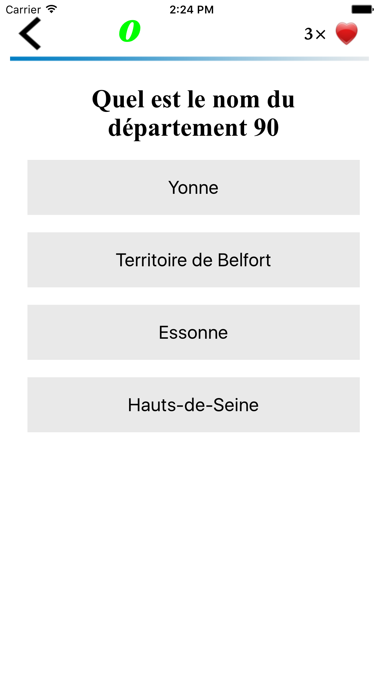 Quizz France: Départements screenshot 5