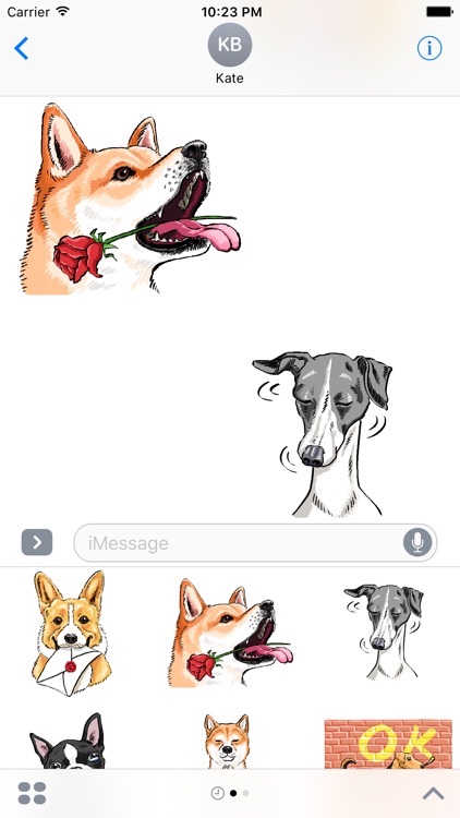 P.S. I Love Dogs - Dog Stickers