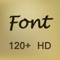 With Font Dresser Pro HD, a professional font app, you can design kinds of crystal fonts by your hearts
