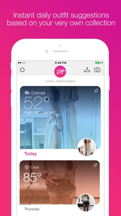 Oh! - Outfit Planner