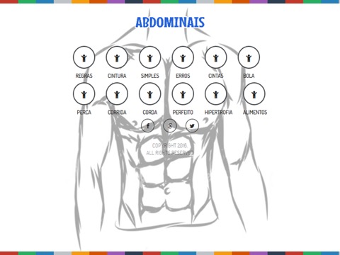 Abdominais em Casa: Exercicios Abdominais com pesoのおすすめ画像1