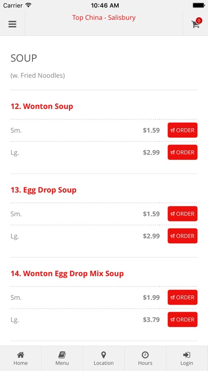 Top China - Salisbury