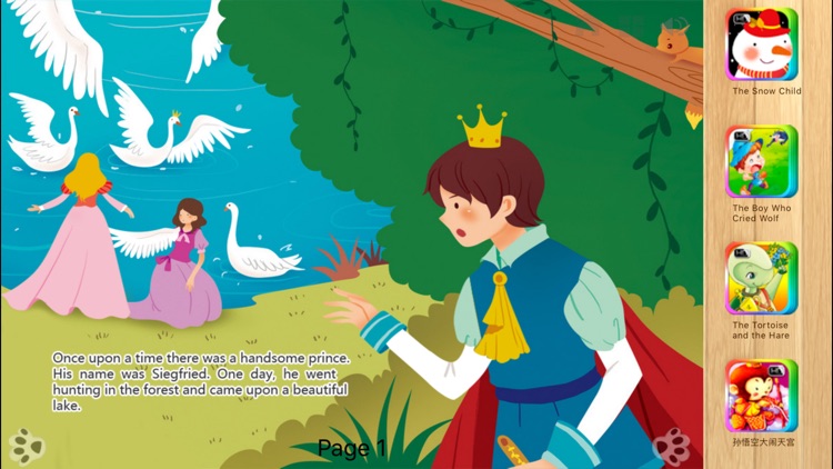Swan Lake - Interactive Book iBigToy