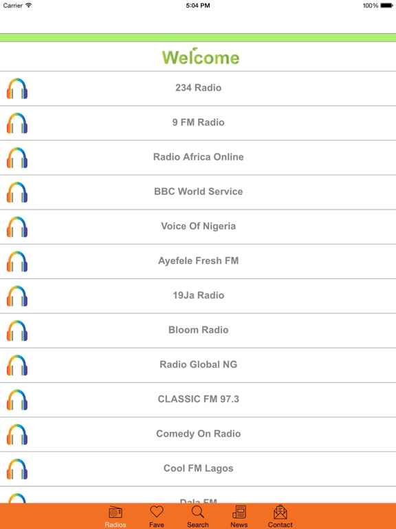 Screenshot #5 pour Nigerian Radios