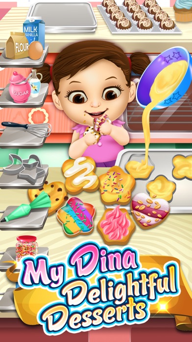 Screenshot #2 pour My Dina Food Maker Cooking Kids Games Free